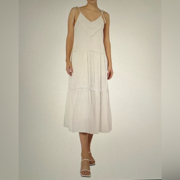 Black Tape_ Dresses & Skirts - Black tape Women’s vintage inspired Eyelet Dress, XL, NWT